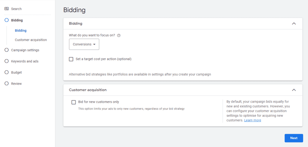 Bidding-Strategy